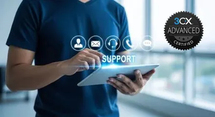 Dashboard di amministrazione 3CX con configurazioni avanzate